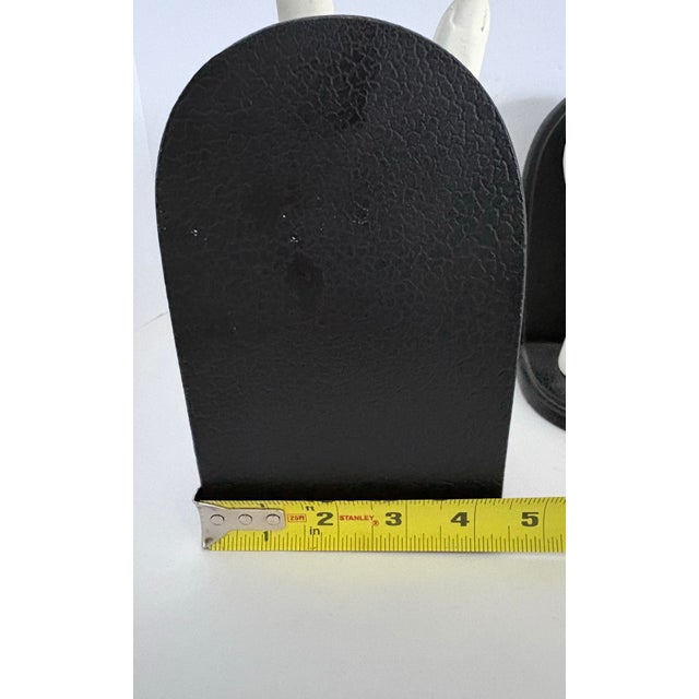 Vintage 1970s Pop Art Peace Sign & Power Fist Sculptural Bookends – Set of 2 For Sale - Image 9 of 10