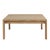 Contemporary Simple Outdoor Teak Coffee Table For Sale - Image 3 of 4