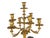 19th Century Pair of French Bronze Seven-Light Candelabra Lamps Ca. 1880 For Sale - Image 5 of 18