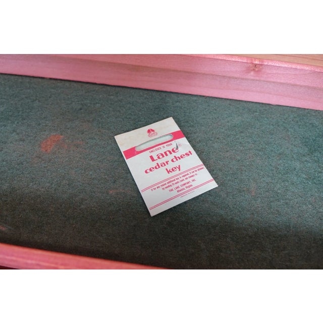 Wood Late 20th Century Vintage Cedar Chest For Sale - Image 7 of 10