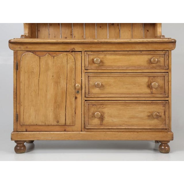 Antique Pine Hutch, Dresser or Chairish