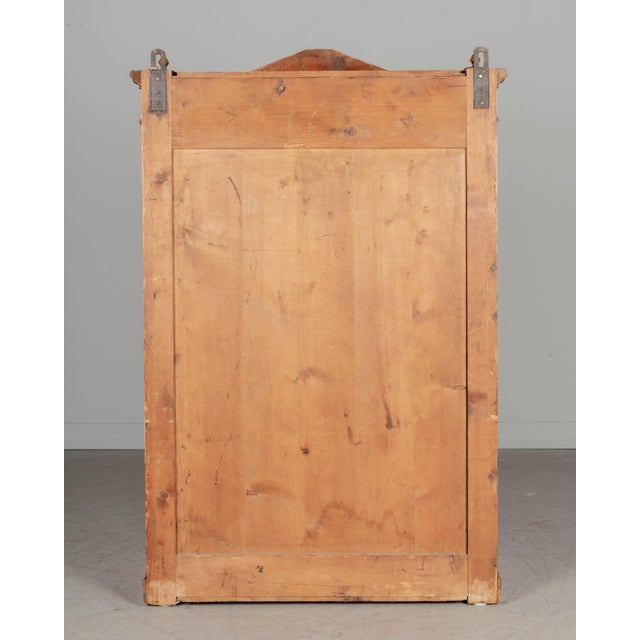 Ornamental & Decorative Materials 19th Century French Faux Bamboo Vitrine or Wall Cabinet For Sale - Image 7 of 10