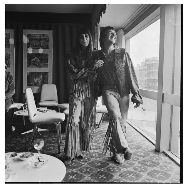 'Sonny and Cher' Unframed Archival Pigment Print For Sale