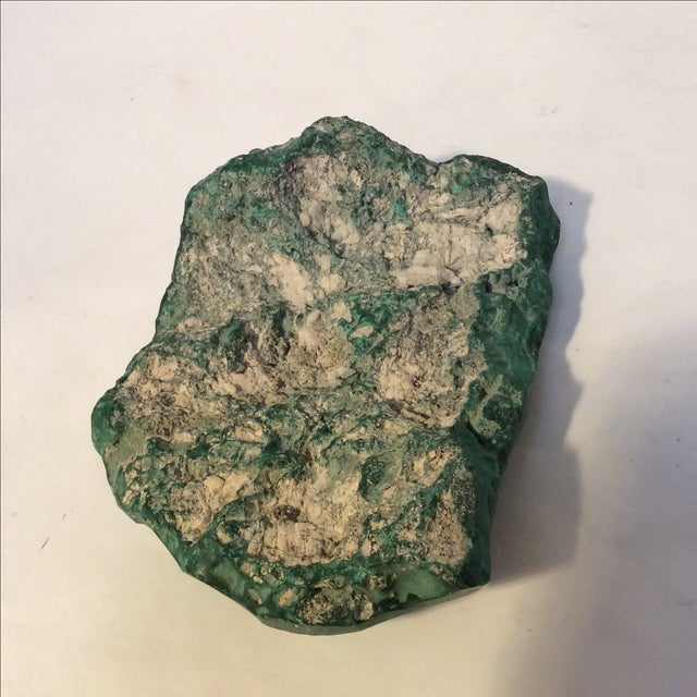 Contemporary 4 1/2 Lbs. Of Polished Malachite For Sale - Image 3 of 9