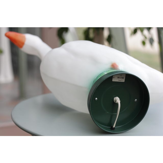 Plastic Vintage Gladys Goose Floor Lamp, 1980s For Sale - Image 7 of 13