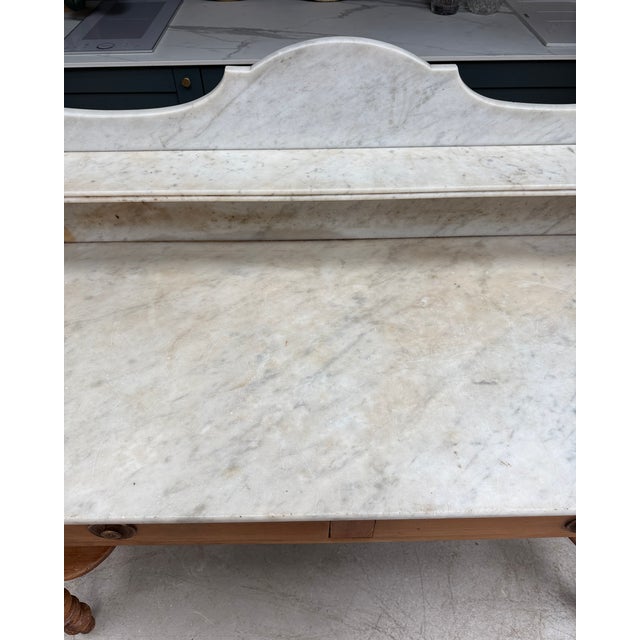 Antique Bathroom Console Table For Sale - Image 5 of 17