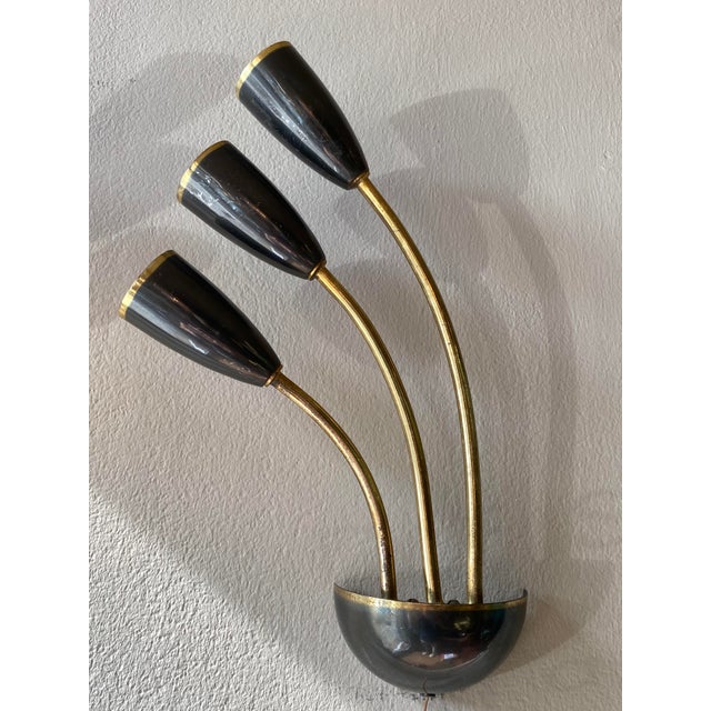 Wall Lights attributed to Stilnovo, Italy, 1955, Set of 2 For Sale - Image 10 of 17