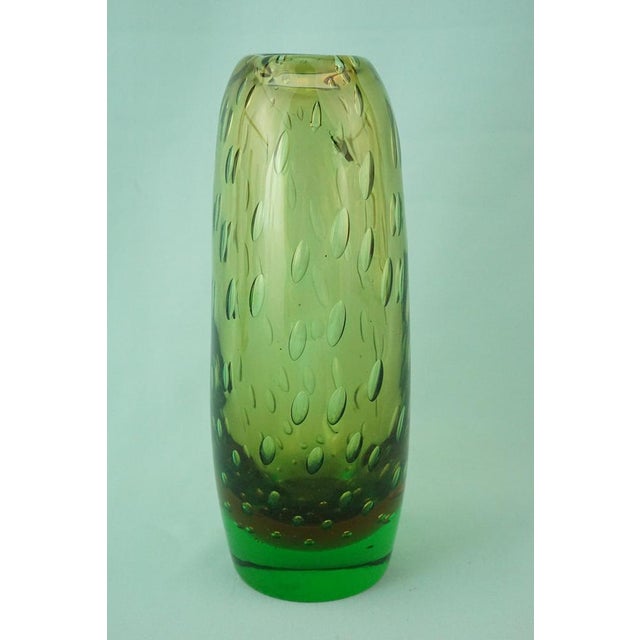 Glass Glass Vase attributed to Flavio Poli, Italy, 1940s For Sale - Image 7 of 18