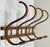 Mid 20th Century Vintage Spanish Style Bentwood Hat Rack Wall Hook For Sale - Image 5 of 6