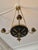 Pendant Light in Brass with Two Light Sockets, 1890s For Sale - Image 6 of 14