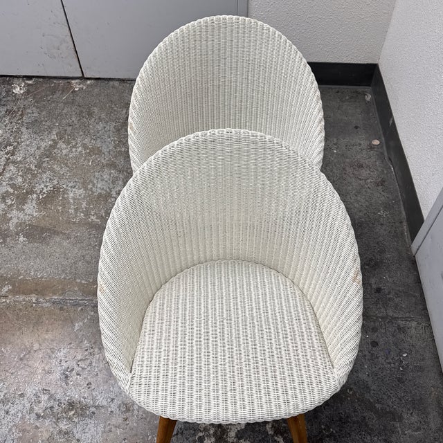 Wood Vincent Sheppard Avril Dining Chairs, Pair For Sale - Image 7 of 12