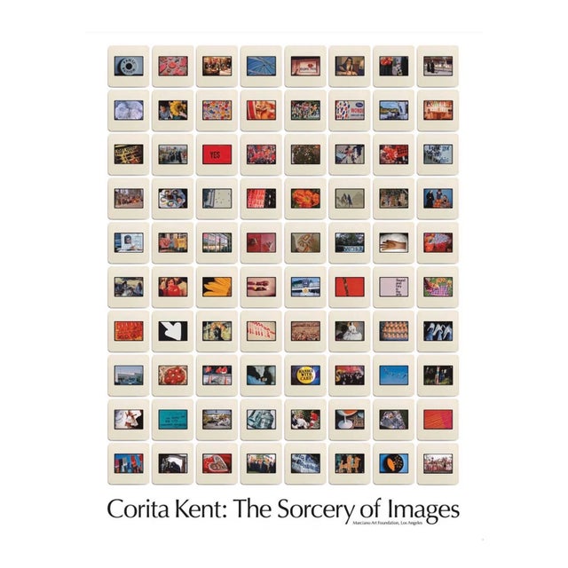 Corita Kent “The Sorcery of Images” Double-Sided Exhibition Poster For Sale