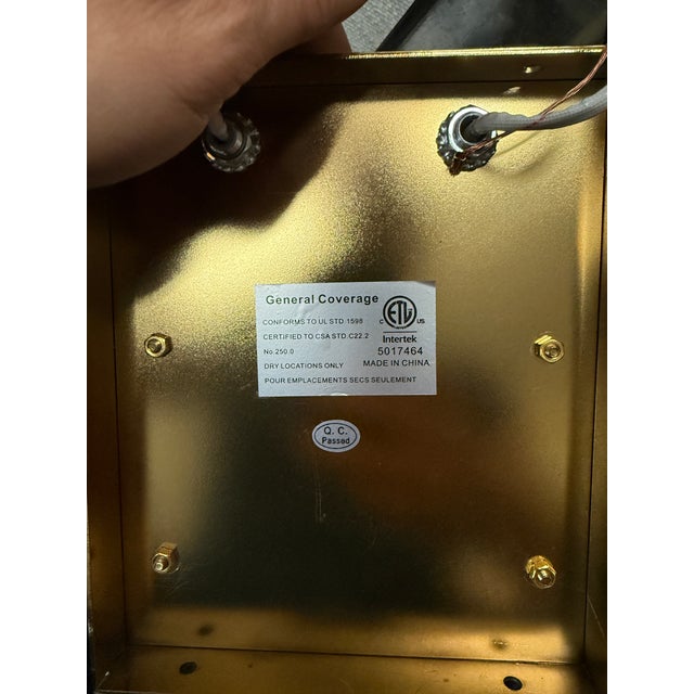 2020s Valley Lighting Ghiaccio Sconces, Pair For Sale - Image 5 of 12