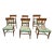 Late 20th Century Duncan Phyfe Style Foral Needlepoint Dining Chairs- Set of 6 For Sale