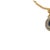 Silver and 19.2k Gold Chain with Sapphire and Diamonds For Sale - Image 3 of 6