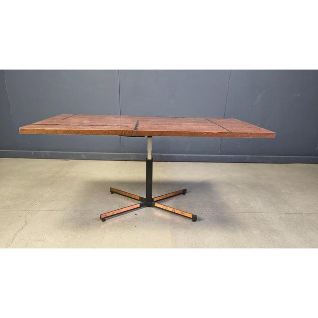 1960s Modernist Adjustable Copper Coffee Table, 1960s For Sale - Image 5 of 16