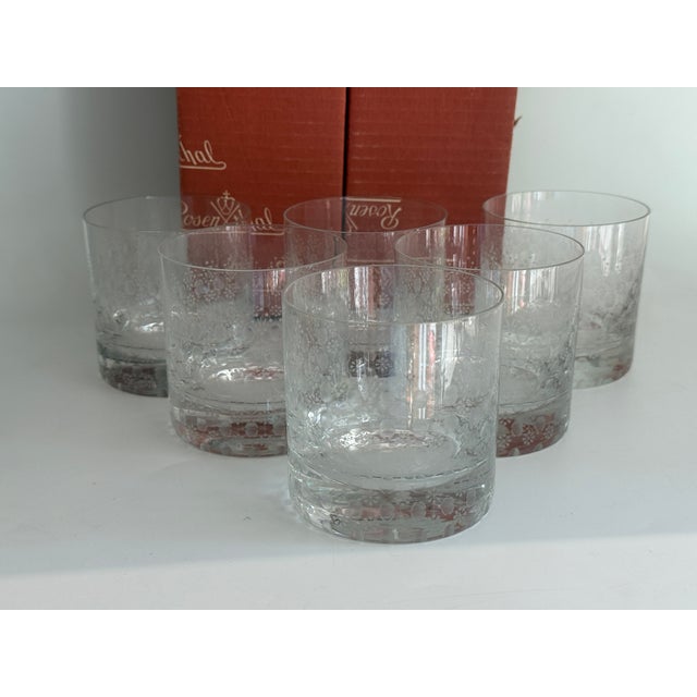 Romanze Form 13000 Whiskybecher Glass by Björn Wiinblad for Rosenthal Studio Line, Germany, 1960s, Set of 6 For Sale - Image 6 of 6