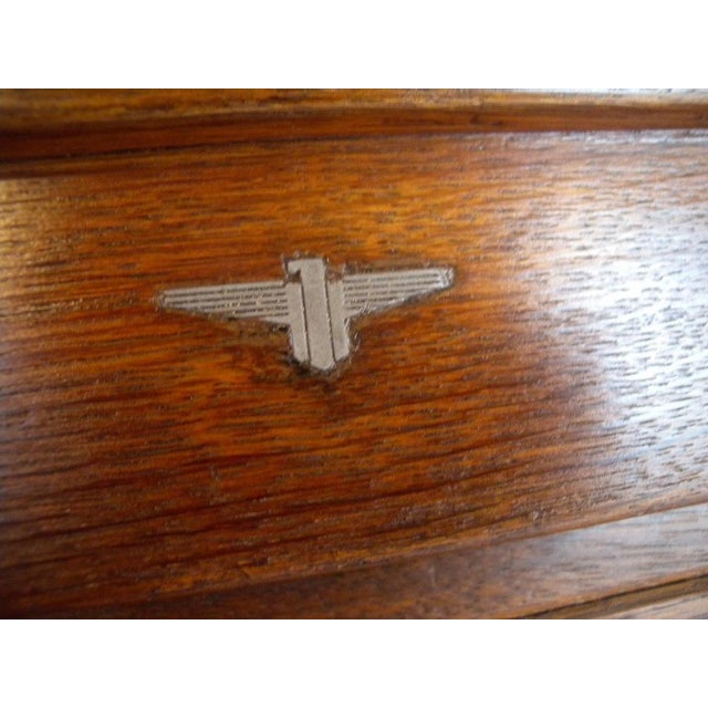 Vintage Office Cabinet with Drawer, 1920 For Sale - Image 6 of 18