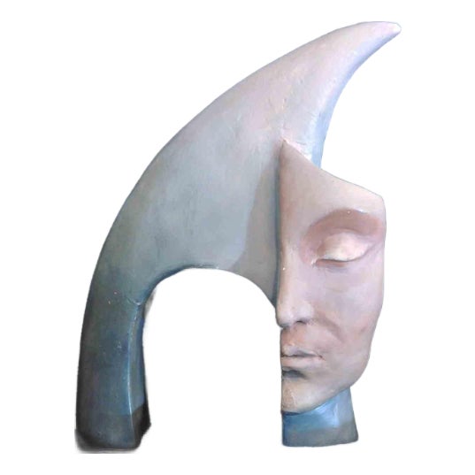 Maryam Pezeshki, Moon Arch Sculpture, 2009, Terracotta For Sale