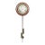 Antique Walnut Postman Weight Driven Wall Clock For Sale