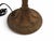 Metal Early 20th Century Edward Miller & Co. Scenic Landscape Overlay Slag Glass Lamp For Sale - Image 7 of 10