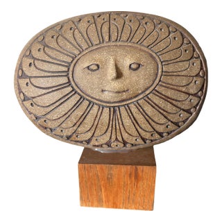 1970s Rare Mid Century J. Edward Barker Statue For Sale