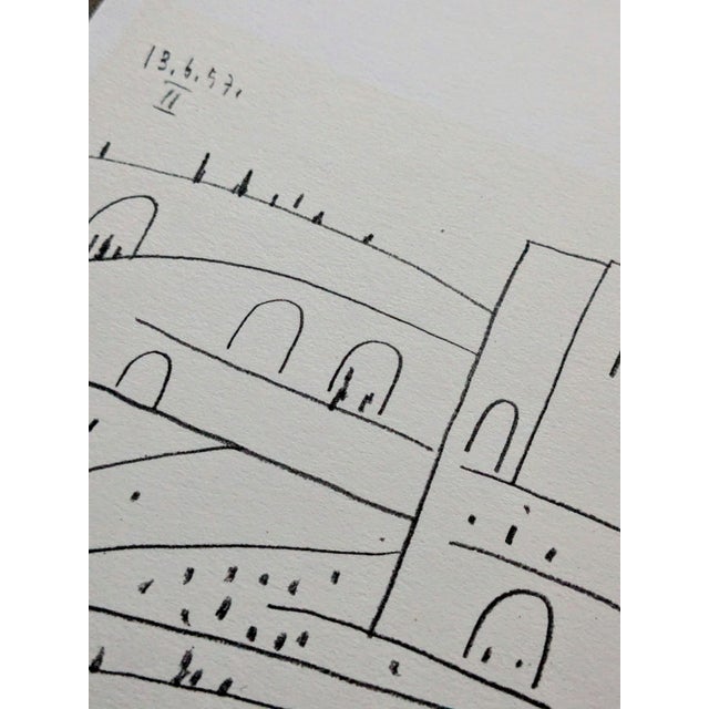 1960s Pablo Picasso, Colosseum, Lithographs, 1961, Set of 2 For Sale - Image 5 of 9