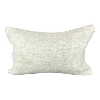 16 x 24 Hemp Pillow Turkish Cushion Natural White Pillow Cushion Cover For Sale