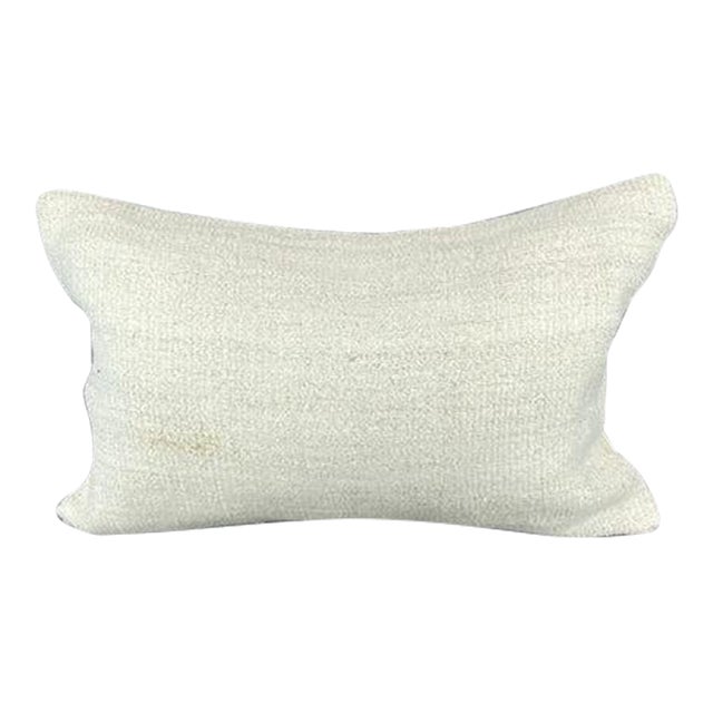 16 x 24 Hemp Pillow Turkish Cushion Natural White Pillow Cushion Cover For Sale
