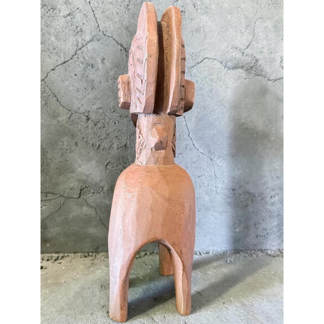 Mid-Century Sculpture Inspired by Ceremonial Carrying Figures, 1960s For Sale - Image 3 of 4