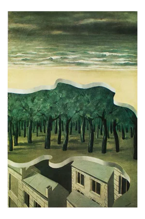 1972 After Rene Magritte, "Popular Panorama" First Edition Photogravure