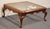 Hekman Furniture Solid Cherry Traditional Style 39" Square Glass Topped Accent Coffee Table For Sale In Kansas City - Image 6 of 8