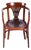 Art Deco Beech Armchair from Fischel, Slovakia, 1900s For Sale