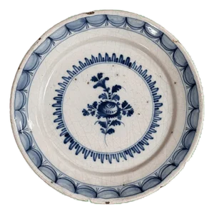 Delft Charger Blue and White 18th Century