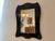 19th Century Antique Art Nouveau Walnut Veneered Wall Mirror, 1890s For Sale - Image 5 of 9