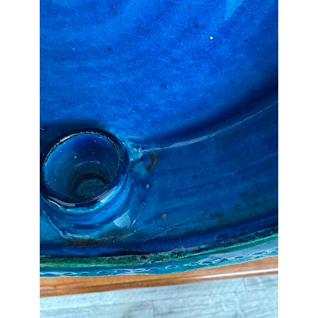 Vintage Italian Ceramic Candleholder by Aldo Londi for Bitossi, 1960s For Sale - Image 15 of 17