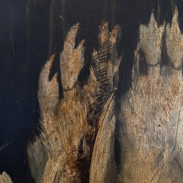 Wood 19th Century English Painted Upland Hunt Still Life Panel For Sale - Image 7 of 15