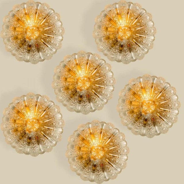 Bubble Glass Wall Lights in the style of Tynell, 1970s For Sale - Image 3 of 18
