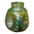 Bohemian Art Nouveau Iridescent Green Glass Vase | Loetz-Style Creta Papillon | C. 1900–1910 For Sale