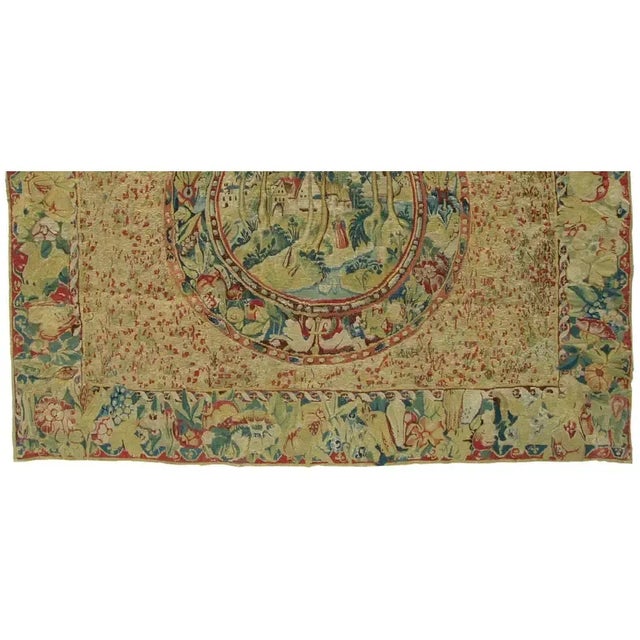 15th Century Antique Brussels Millefleur Tapestry For Sale In Los Angeles - Image 6 of 9