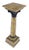 Neoclassical 14" Square Top Tapered Column Pedestal Stand Lamp Table MINT For Sale - Image 10 of 12