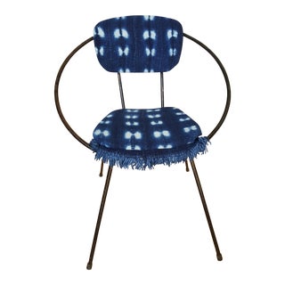 John Hauser 1950s Atomic Bohemian Hoop Chair For Sale