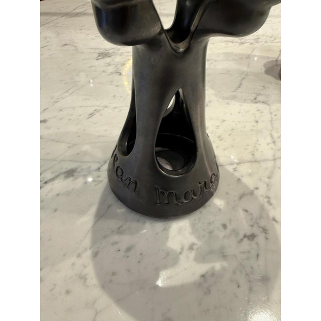 Ceramic 4 Faces Vases from Jean Marais, 1960s For Sale - Image 7 of 12