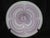 2010s Castilian Purple & White Blown Glass Plate For Sale - Image 5 of 5
