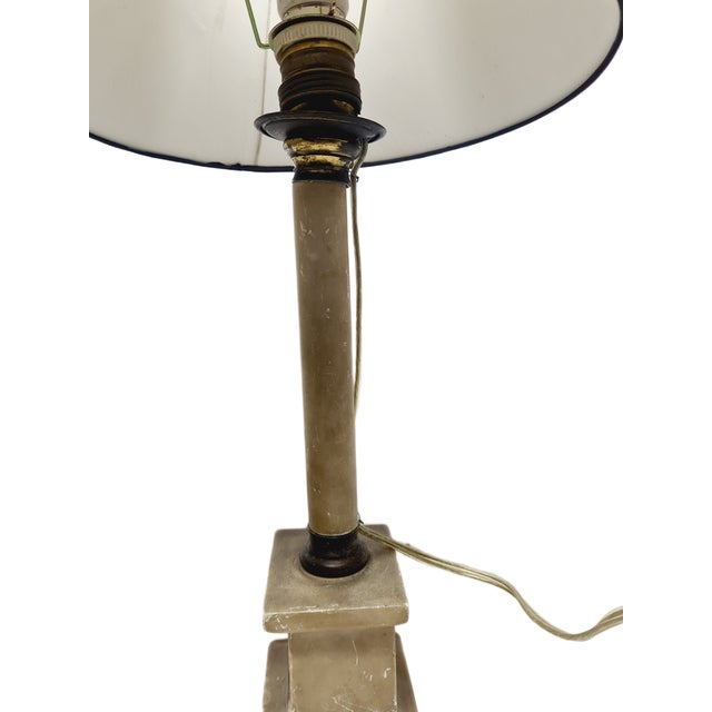 1950s Art Deco Bedside Lamp, Belgium, 1950s For Sale - Image 5 of 9