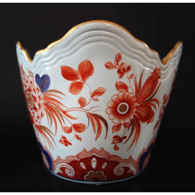 Italian Imari Stye Cache Pot For Sale In Providence - Image 6 of 7