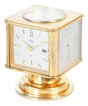 Angelus Table Clock with Date and Instruments, 1960s