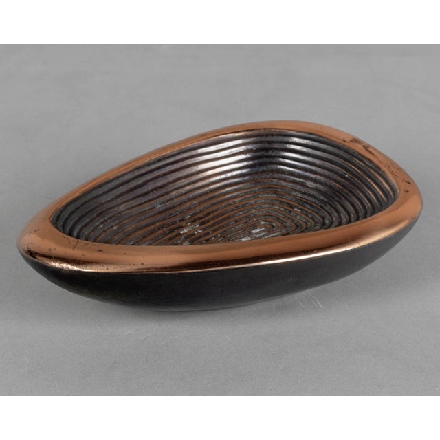 Ben Seibel Copper Jenfred-Ware Thumbprint Bowl For Sale - Image 13 of 15