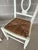 Cream Pottery Barn Napolean Cream Rush Bottom Side Chairs For Sale - Image 8 of 11