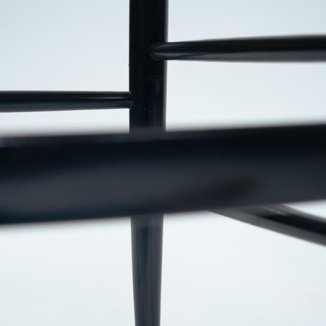 Chiavari Straw Beech Chairs attributed to Guido Chiappe, 1970s, Set of 4 For Sale - Image 13 of 18